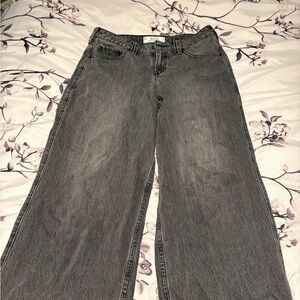 Hollister Low Rise Super Baggy Jeans